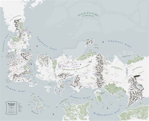 Westeros And Essos Map V4 By 7narwen On Deviantart