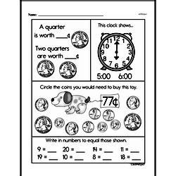 Maybe you would like to learn more about one of these? First Grade Money Math Worksheets - Money Word Problems | edHelper.com