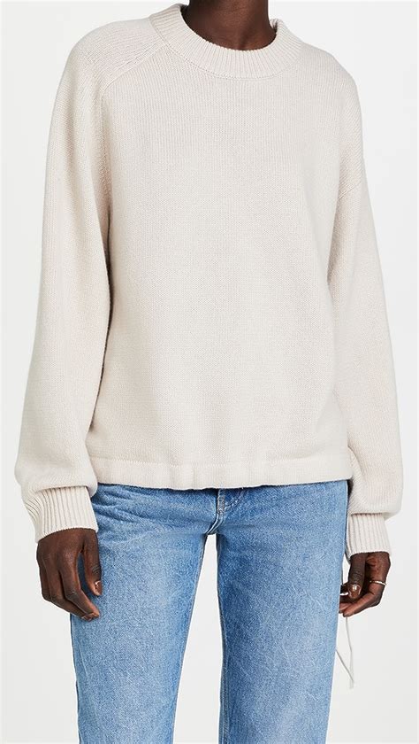 Tibi Cashmere Sweater Oversized Pullover Shopbop