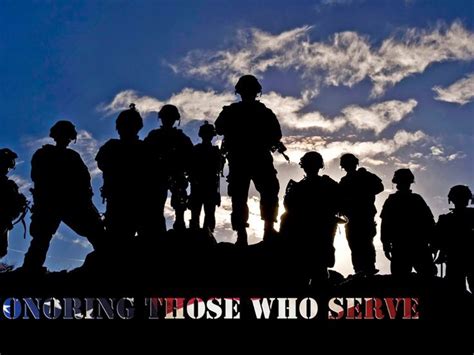 Honoring Those Who Served Free Screensavers Quote Of