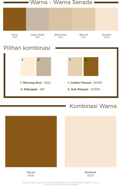 Kamu juga bisa memilih warna cat sesuai kebutuhan karena cat jenis ini memiliki banyak varian. Kombinasi Warna Cat Rumah Nippon Paint | Galerihom