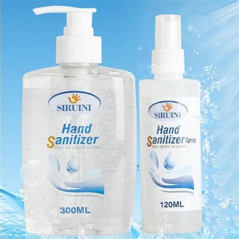 Hot Siruini Hand Rubs Hand Sanitizer 300ml Wash Free Sanitizers Hand