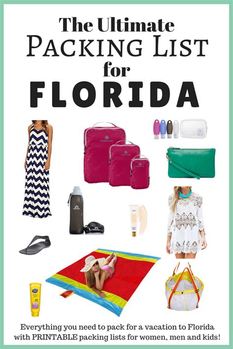 The Ultimate Packing List For Florida