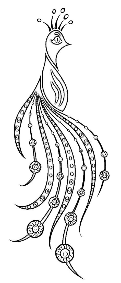 Bird Of Paradise Coloring Page at GetColorings.com | Free printable colorings pages to print and