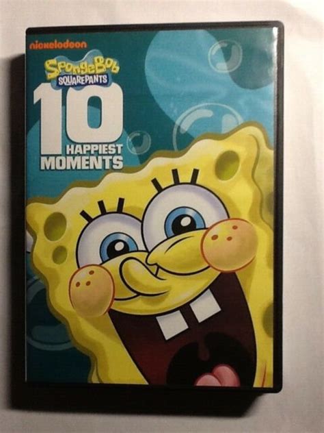 Spongebob Squarepants 10 Happiest Moments Dvd 2010 For Sale Online