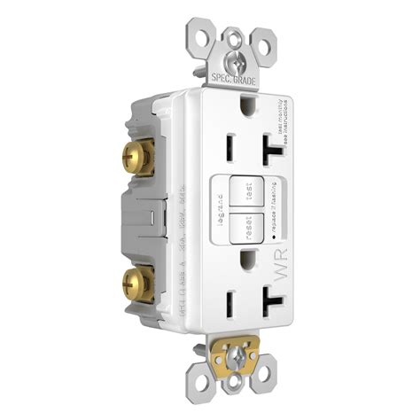 Radiant Spec Gade 20a Outdoor Self Test Gfci Outlet Legrand