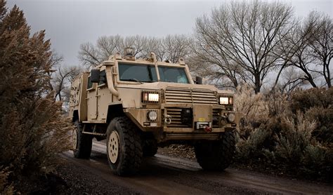 Bae Systems Demonstrates Rg Outrider A New Light Armored Mine