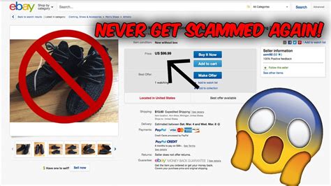 how to never get scammed again on ebay youtube