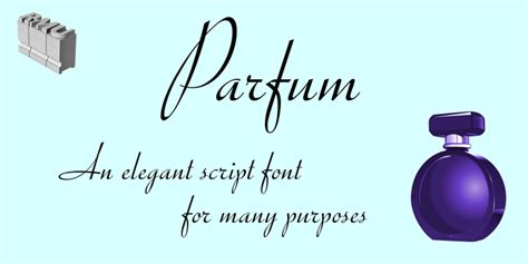 They are organized into highly regular formal types. Parfum Font Download - Inspired by H. Trafton's Quick ...