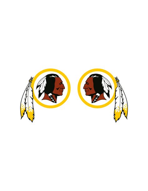 Promo 2 Washington Redskins Logos 20 Cm
