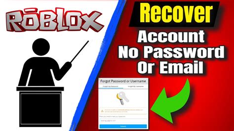 How To Recover Roblox Account Without Password Or Email 2021 Youtube