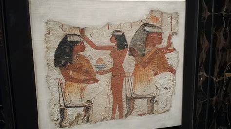Egyptian Fresco Type Painting Taken By Me At The Nelson Atkins Museum