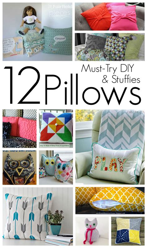Pieces By Polly 12 Must Try Diy Pillows And Stuffies