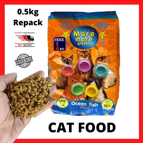 Selain anjing, binatang yang sudah menjadi favorit. READY STOCK Kucing Gebu dry cat food makanan kucing ikan ...
