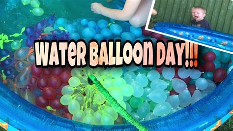 Water Balloon Fun It Got Intense Youtube