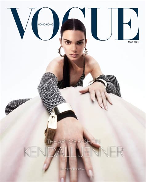 Kendall Jenner Stars On Vogue Hong Kongs May Issue Vogue Hong Kong