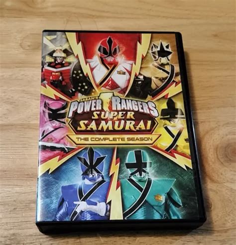 Power Rangers Super Samurai The Complete Season Dvd Disc Set