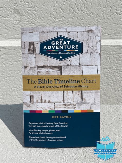 The Great Adventure Bible Timeline Chart Holy Trinity Catholic Books