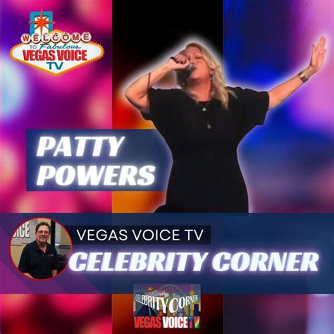 Celebrity Corner How Patty Powers Transformed From Jingle Singer To