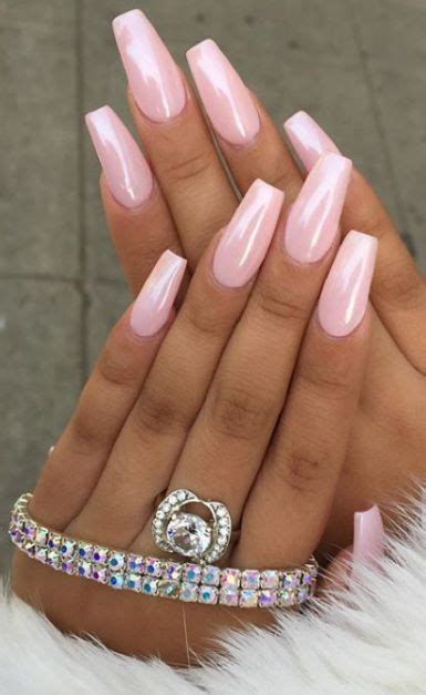 Follow Slayinqueens For More Poppin Pins ️⚡️ Matte Pink Nails Pink