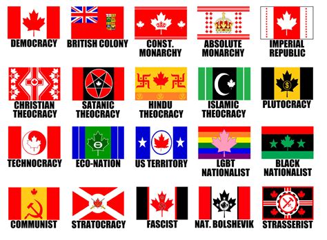 Super Deluxe Alternate Flags Of Canada By Wolfmoon25 On Deviantart