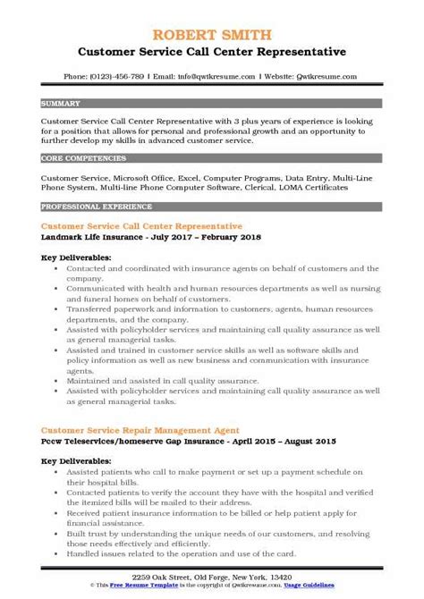 It requires strategic vision, hard work, difficult decisions, the ability to motivate people to hit tough effective leaders in the call center industry need to be familiar with every aspect of their business, lead by example, and work within strict budgets. Customer Service Call Center Representative Resume Samples ...
