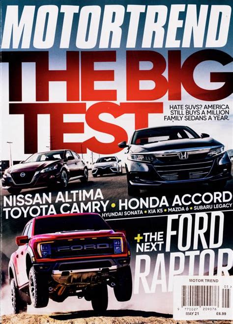 Motor Trend Magazine Subscription Buy At Uk General Car