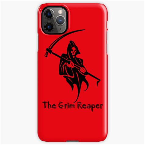 The Grim Reaper Iphone Case Iphone Case And Cover By Catherinev Redbubble