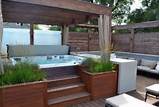 Patio Design With Hot Tub Pictures