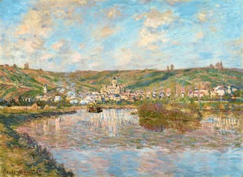 Late Afternoon Vetheuil Claude Monet As Art Print Or Hand Painted Oil