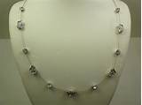 Images of Silver Prom Necklaces