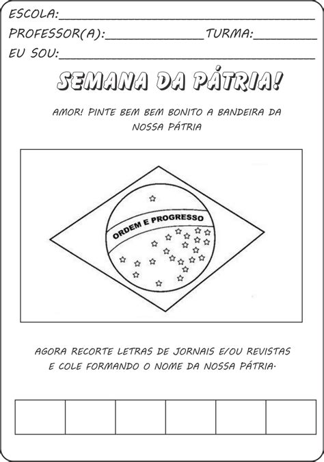 Atividades Semana Da P Tria A Arte De Ensinar E Aprender