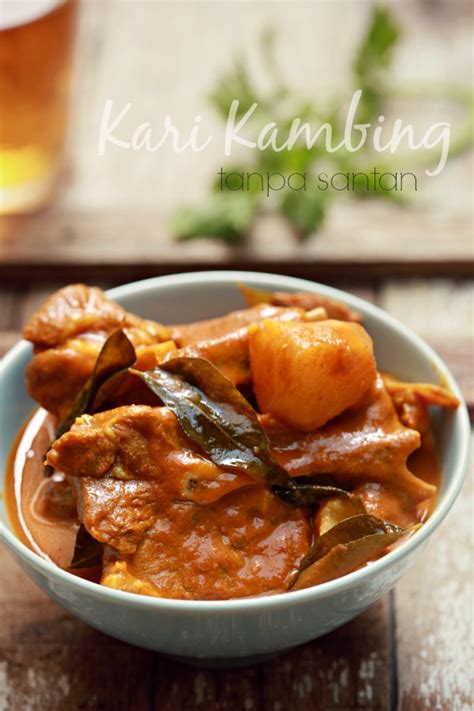 Kalau tak habis makan, bolehlah masak. Kari Kambing Tanpa Santan - masam manis