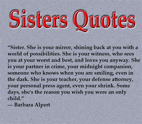 Top 60 Sisters Quotes And Sayings With Pictures