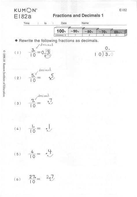 14 Best Images of Level I Kumon Worksheets - Kumon Answer Book Level I