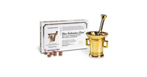 This formula combines vitamin c & zinc. Bio-Seleniu+Zinc - 30 tablete