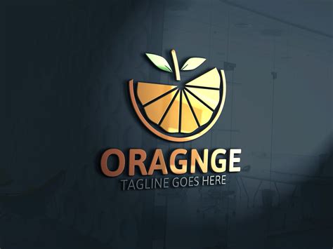 Find images of orang logo. Orange Logo | Creative Logo Templates ~ Creative Market