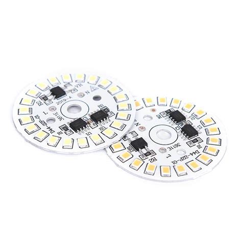 LED Bulb Patch Lamp SMD Plate Circular Module Light Source Plate For