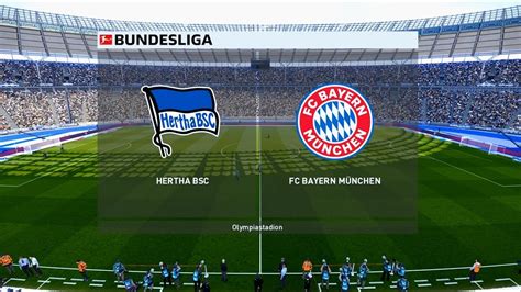 Hertha berlin and bayern munich knows to be very offensive, and to open this match, for that reason i think jan 19:20. Hertha BSC vs Bayern Munich | Olympiastadion | 2019-20 ...