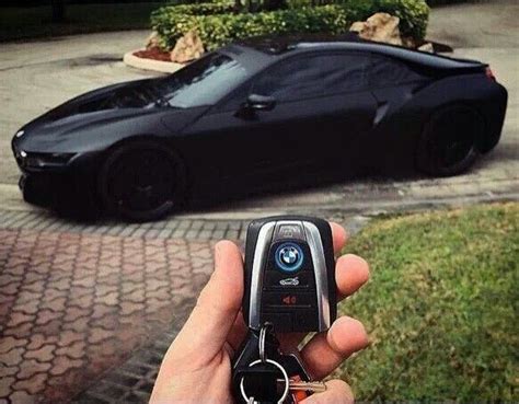 Blacked Out Bmw I8 With Intelligent Key Fancy Cars Cool Cars