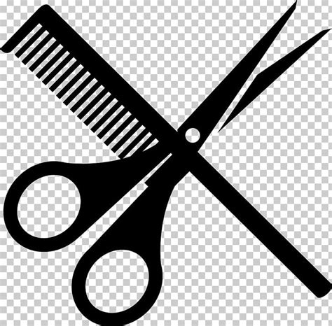 Comb Scissors Hairdresser Hair Cutting Shears Png Clipart Beauty