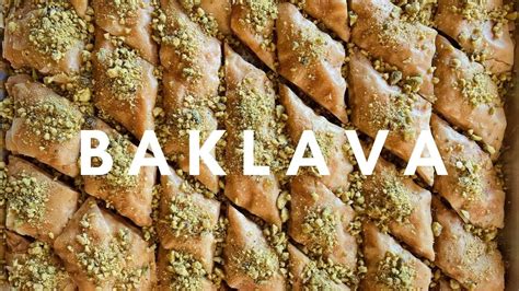 Classic Baklava Recipe YouTube