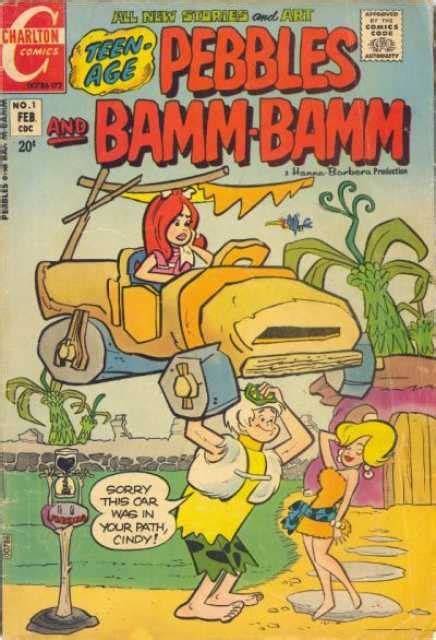 Pebbles And Bamm Bamm Charlton Comics Issue № 1 The Flintstones
