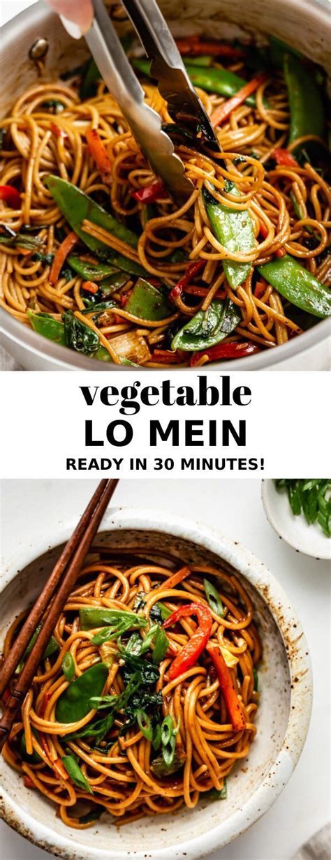 You can find these wheat and egg based noodles dried or fresh. Vegetable Lo Mein | Recipe | Healthy weeknight dinners ...