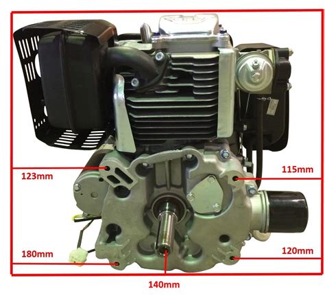 16hp Vertical Shaft Lawn Mower Engine Motor Petrol 4 Etc