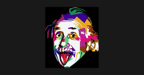 Albert Einstein Albert Einstein Fan Sticker Teepublic Au