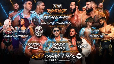 AEW Rampage Preview For October 21 2022