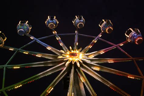 Free Images Night Ferris Wheel Amusement Park Symmetry Tourist