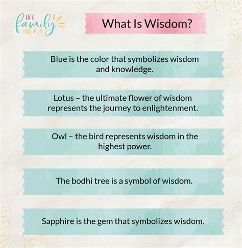 17 Symbols Of Wisdom