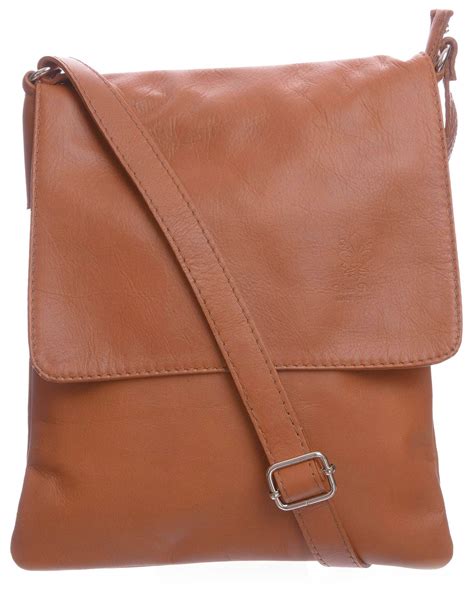 Large Soft Leather Cross Body Bag